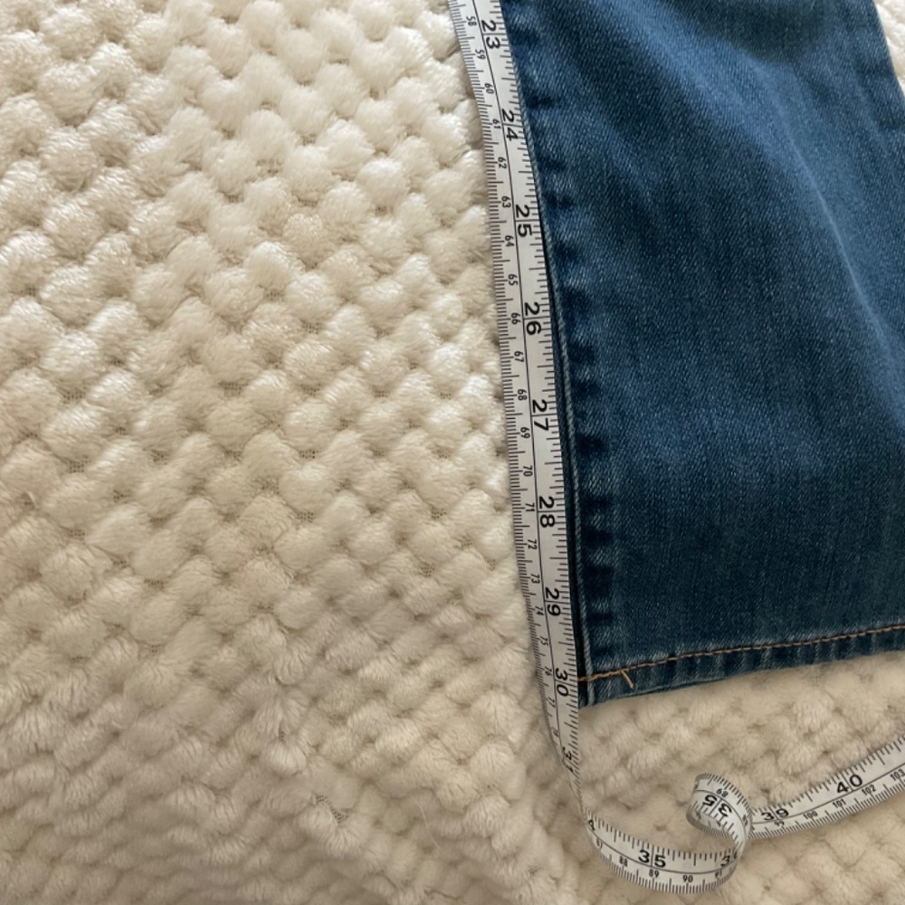 Abercrombie & Fitch Distressed Skinny Jeans - Dark Wash - Size 00/24 - Picture 11 of 12